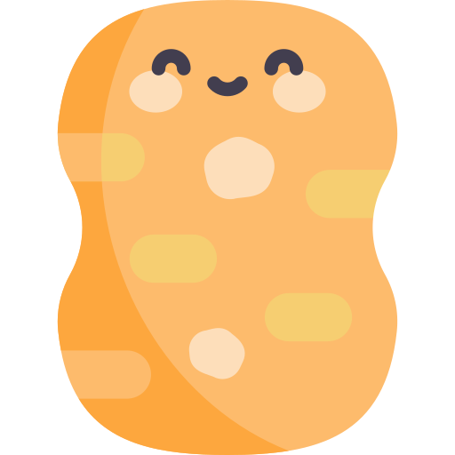 Potato Kawaii Flat icon