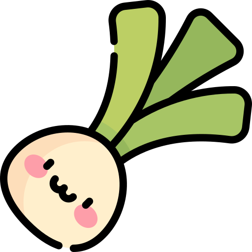 Chives Kawaii Lineal color icon