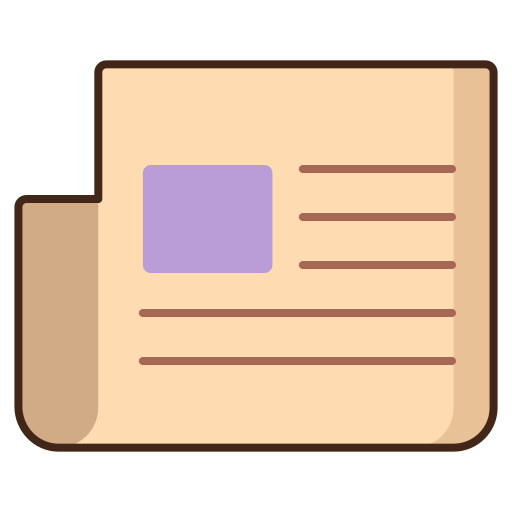 Article Flaticons Lineal Color icon