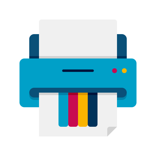 printer Flaticons Flat icoon