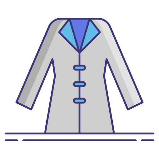 Coats Flaticons Lineal Color icon