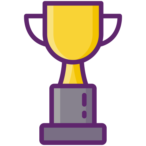 trofeo Flaticons Lineal Color icono