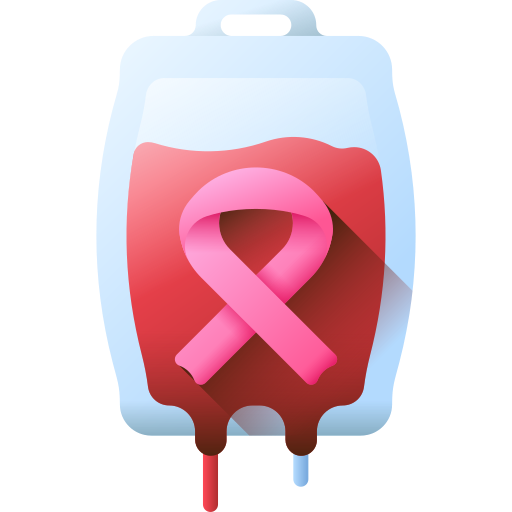 donatore di sangue 3D Color icona