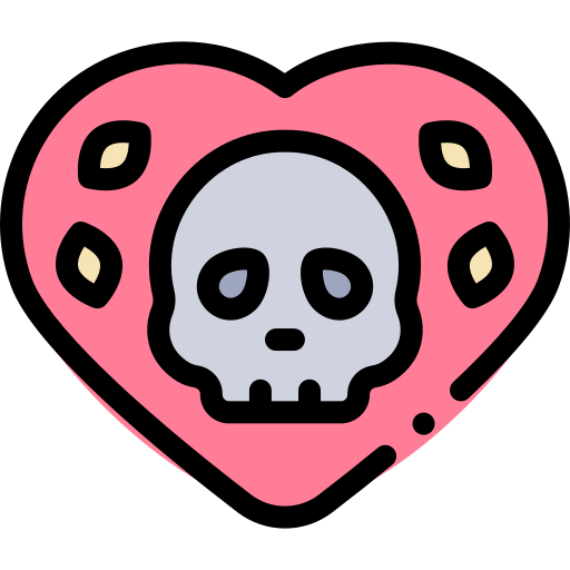 Heart Detailed Rounded Lineal color icon