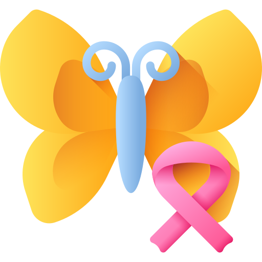 farfalla 3D Color icona