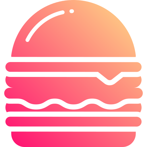 Cheeseburger Generic Flat Gradient icon