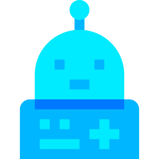 Medical robot Basic Sheer Flat icon