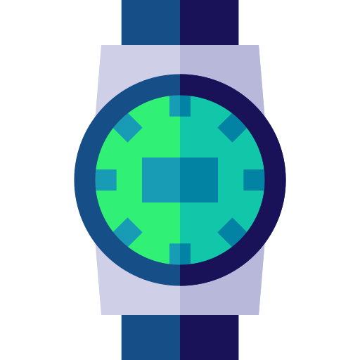 Wristwatch Basic Straight Flat icon