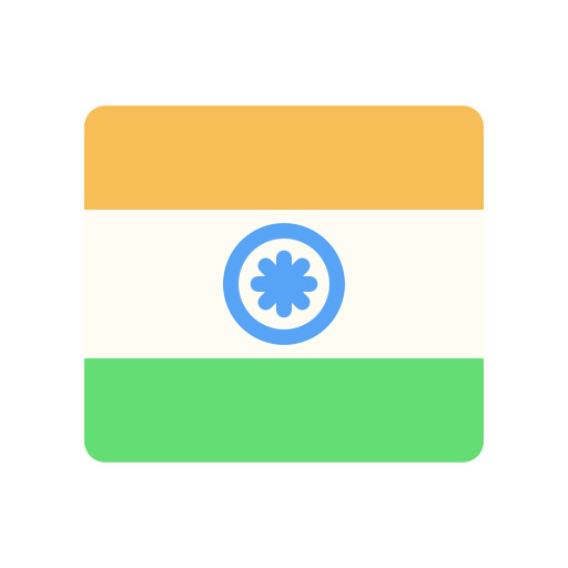 bandeira da Índia Good Ware Flat Ícone