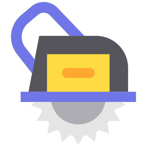 Circular saw Good Ware Flat icon