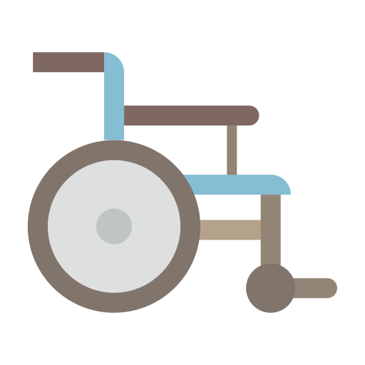 Wheelchair Good Ware Flat icon