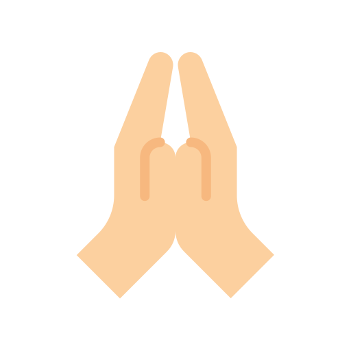 Pray Good Ware Flat icon