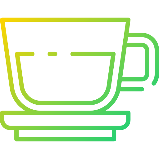 Tea cup Good Ware Gradient icon