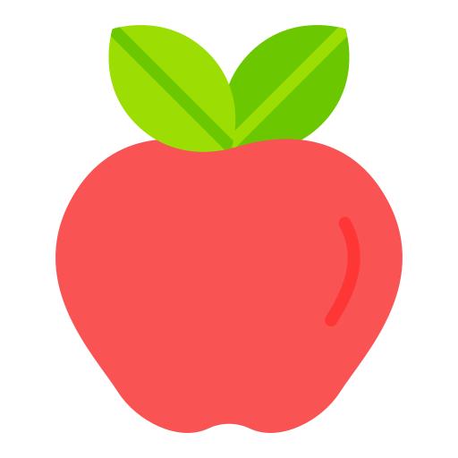 jabłko Good Ware Flat ikona