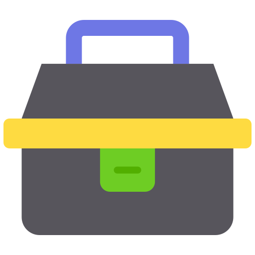 caja de herramientas Good Ware Flat icono