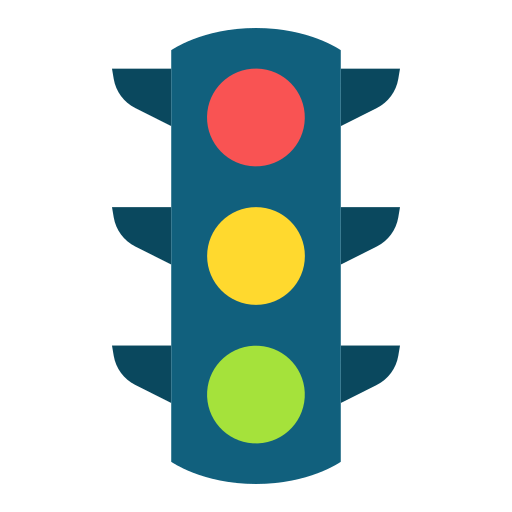 Traffic signal Good Ware Flat icon