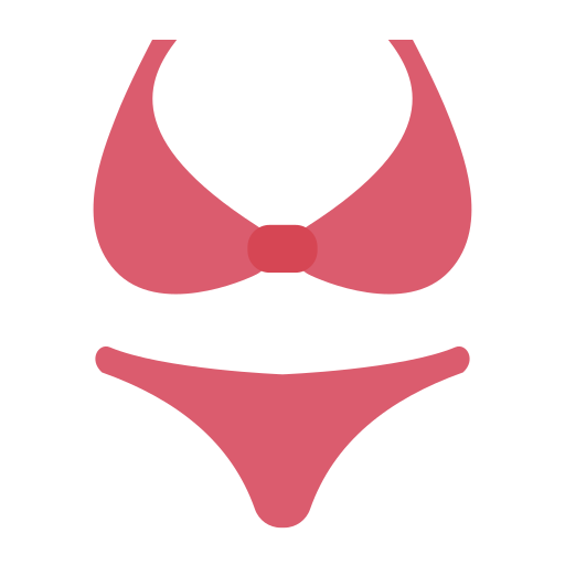 bikini Good Ware Flat icon
