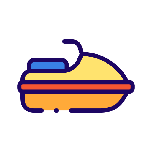 skuter wodny Good Ware Lineal Color ikona