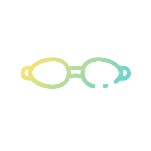 okulary do pływania Good Ware Gradient ikona