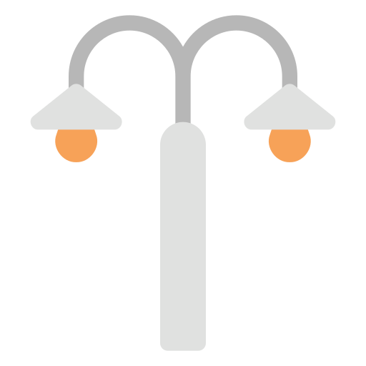 уличный фонарь Generic Flat иконка