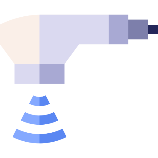 ultrasonido Basic Straight Flat icono