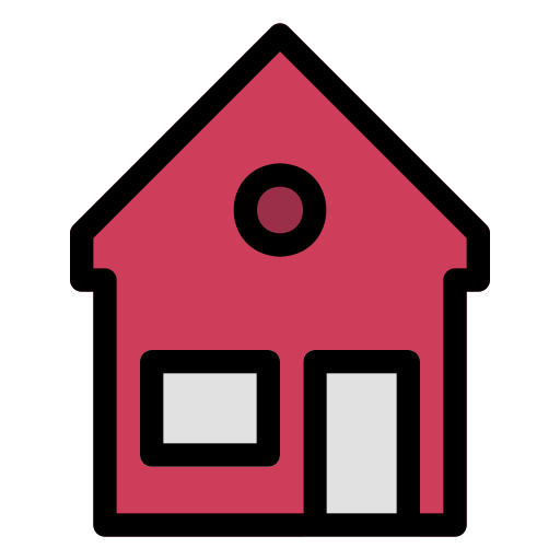 House Generic Outline Color icon