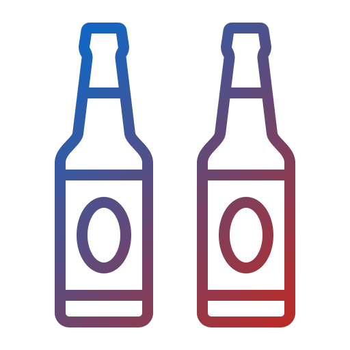 Beer bottle Generic Gradient icon