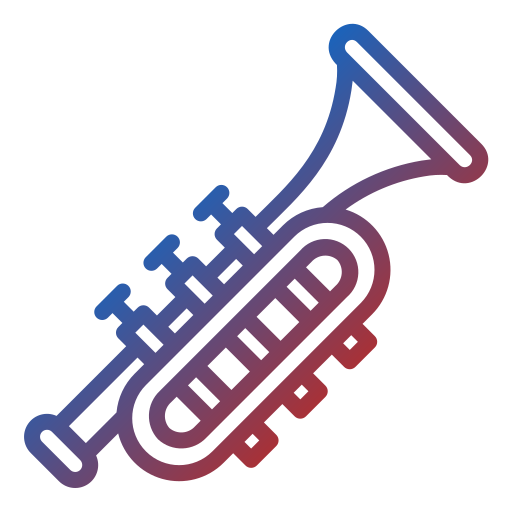 trompet Generic Gradient icoon
