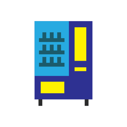 máquina expendedora Generic Flat icono