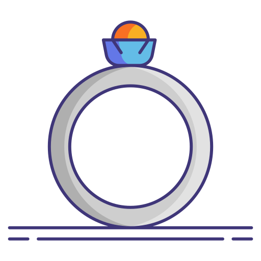 Jewelery Flaticons Lineal Color icon