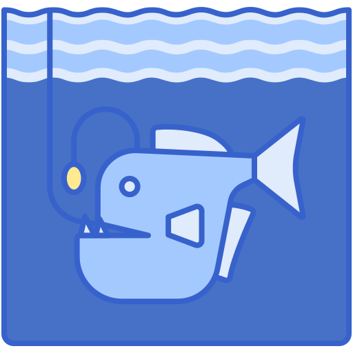 Fishing Flaticons Lineal Color icon