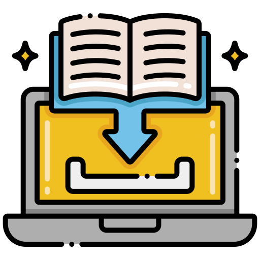 Books Flaticons Lineal Color icon