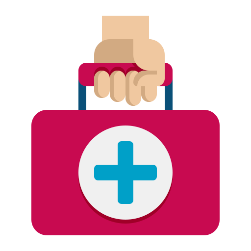 Medical assistance Flaticons Flat icon