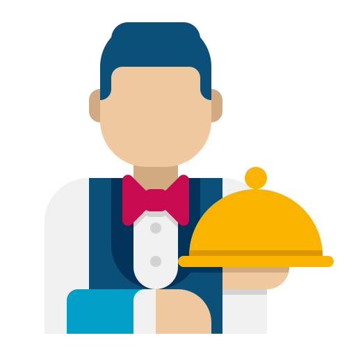 Waiter Flaticons Flat icon