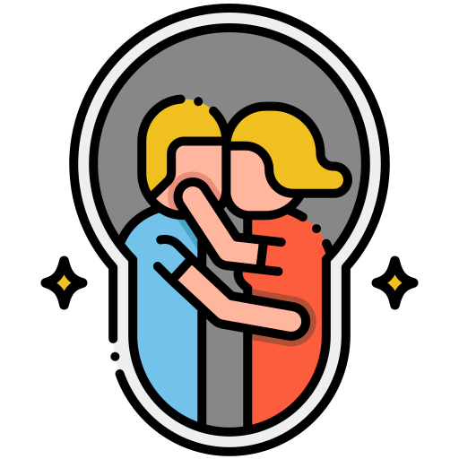 Relationships Flaticons Lineal Color icon