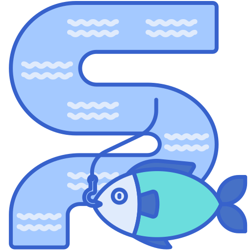 釣り Flaticons Lineal Color icon