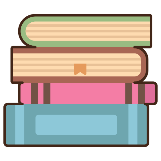 libros Flaticons Lineal Color icono