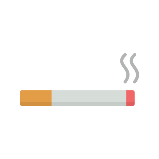 cigarrillo Dinosoft Flat icono