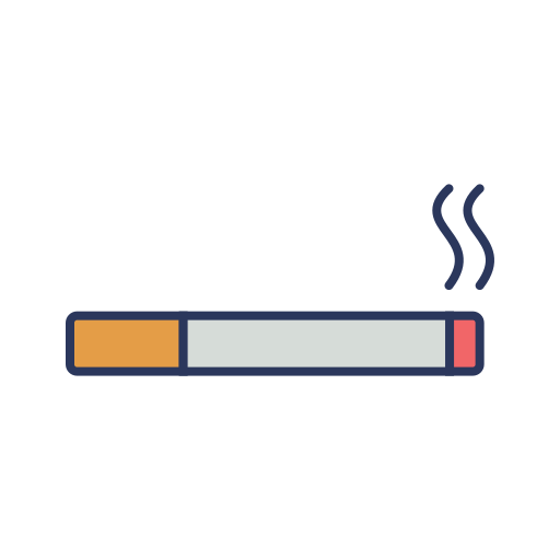 zigarette Dinosoft Lineal Color icon