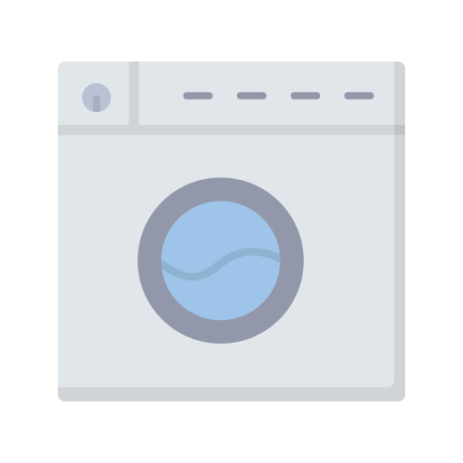 waschmaschine Dinosoft Flat icon