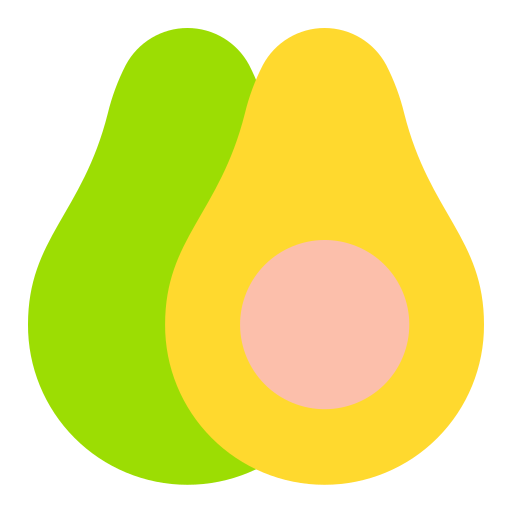 avocado Good Ware Flat icon