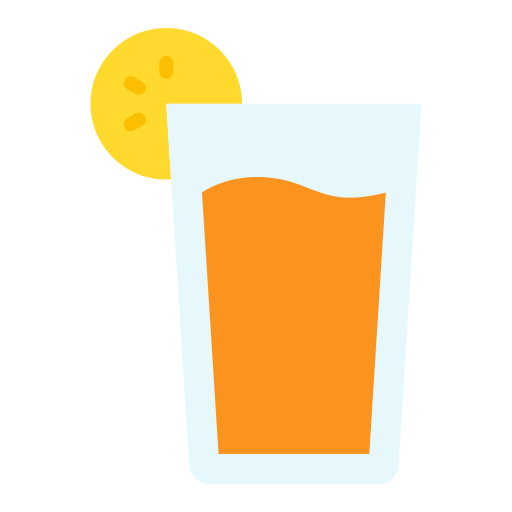 Orange juice Good Ware Flat icon