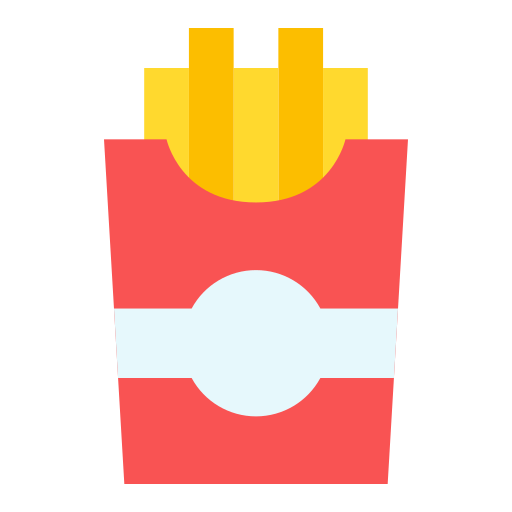 pommes frittes Good Ware Flat icon