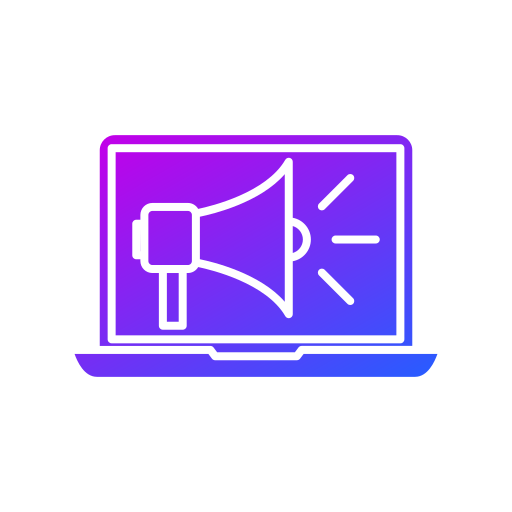 オンライン広告 Generic Flat Gradient icon