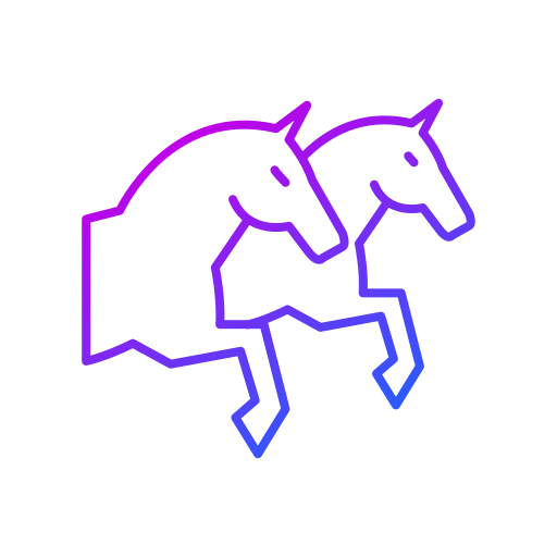 Лошадь Generic Gradient иконка