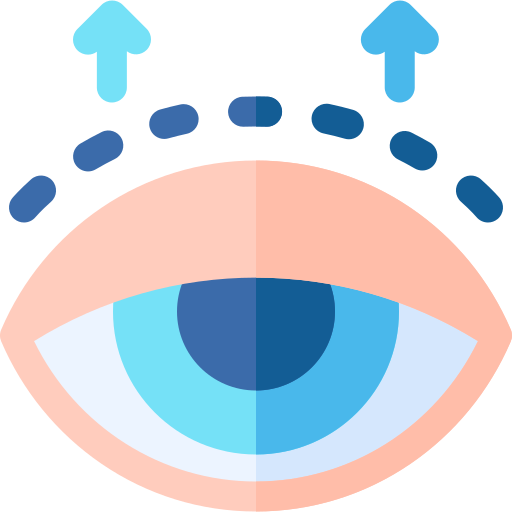 Eyelid Basic Rounded Flat icon