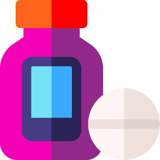 píldora Basic Rounded Flat icono