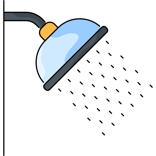 シャワー Generic Thin Outline Color icon