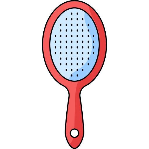 Hair brush Generic Thin Outline Color icon