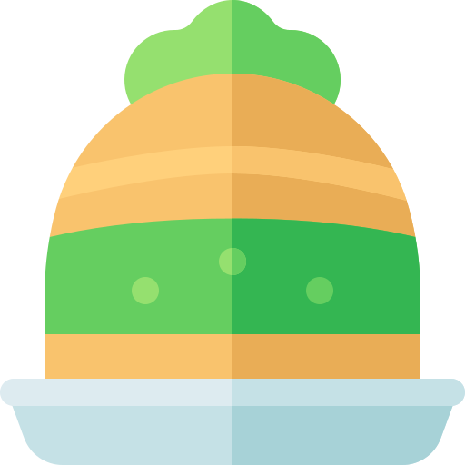 baklava Basic Rounded Flat icoon